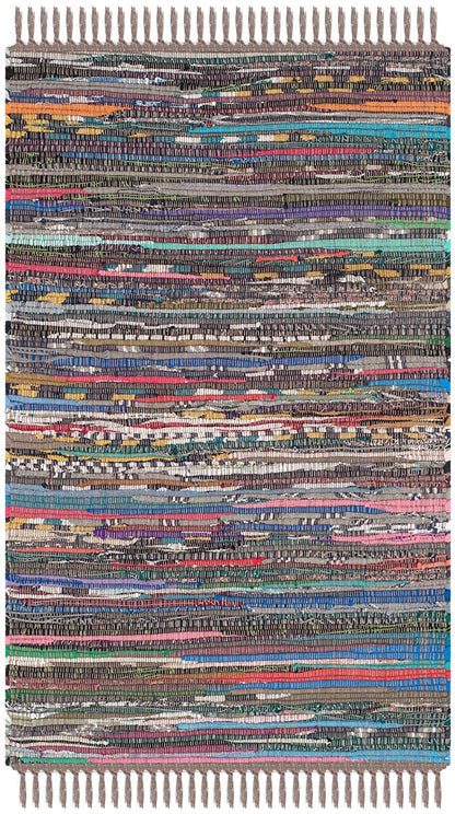 Safavieh Rag Rug Rar121E Rust / Multi Area Rug