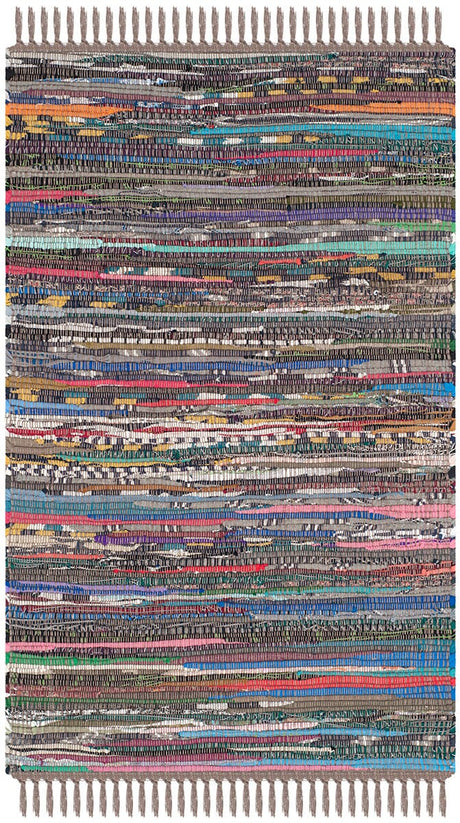 Safavieh Rag Rug Rar121E Rust / Multi Rugs.