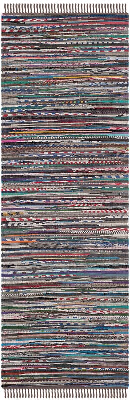 Safavieh Rag Rug Rar121E Rust / Multi Area Rug