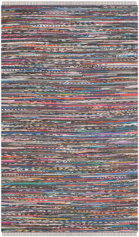 Safavieh Rag Rug Rar121E Rust / Multi Area Rug