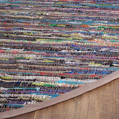 Safavieh Rag Rug Rar121E Rust / Multi Rugs.