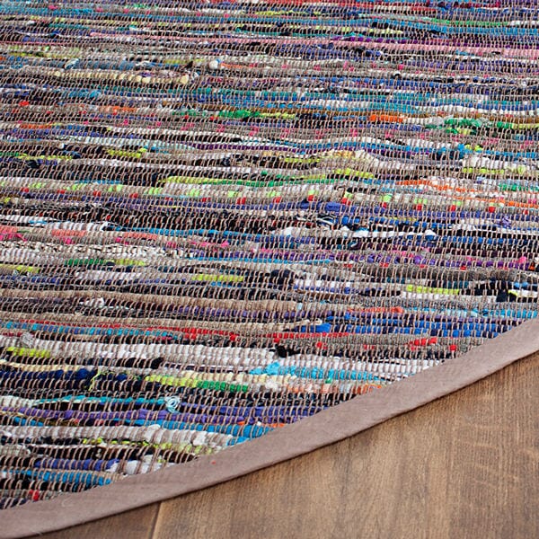 Safavieh Rag Rug Rar121E Rust / Multi Rugs.