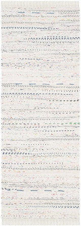 Safavieh Rag Rug Rar121G White / Multi Rugs.