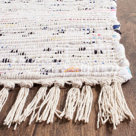 Safavieh Rag Rug Rar121G White / Multi Rugs.