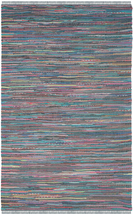 Safavieh Rag Rug Rar121K Aqua / Multi Rugs.