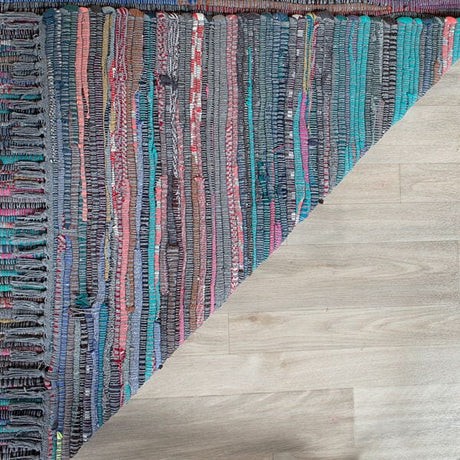 Safavieh Rag Rug Rar121K Aqua / Multi Rugs.