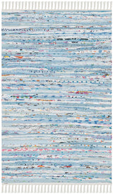 Safavieh Rag Rug Rar125A Light Blue/Multi Rug.