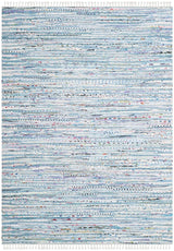 Safavieh Rag Rug Rar125A Light Blue/Multi Rug.