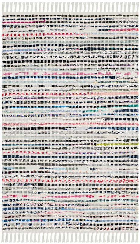 Safavieh Rag Rug Rar125B Ivory/Multi Rug.