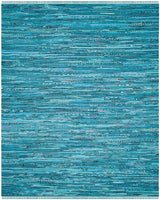 Safavieh Rag Rug Rar125C Turquoise/Multi Rug.