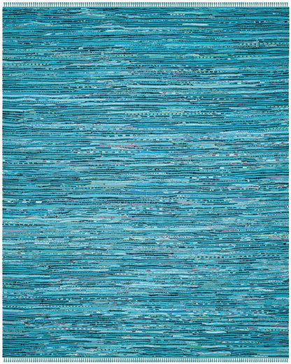 Safavieh Rag Rug Rar125C Turquoise / Multi Area Rug