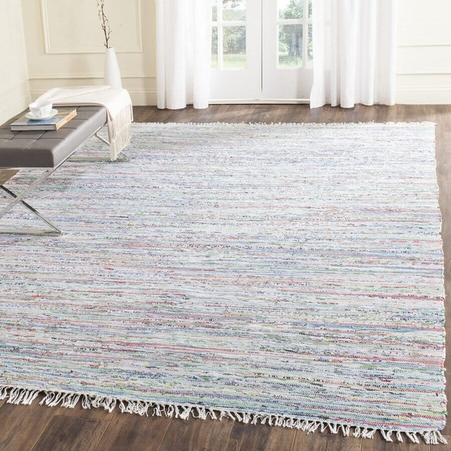 Safavieh Rag Rug Rar125D Light Green/Multi Rug.