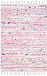 Safavieh Rag Rug Rar125E Light Pink/Multi Rug.