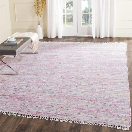 Safavieh Rag Rug Rar125E Light Pink/Multi Rug.