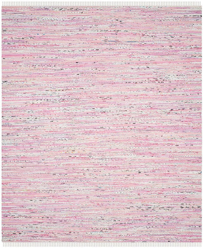 Safavieh Rag Rug Rar125E Light Pink / Multi Area Rug