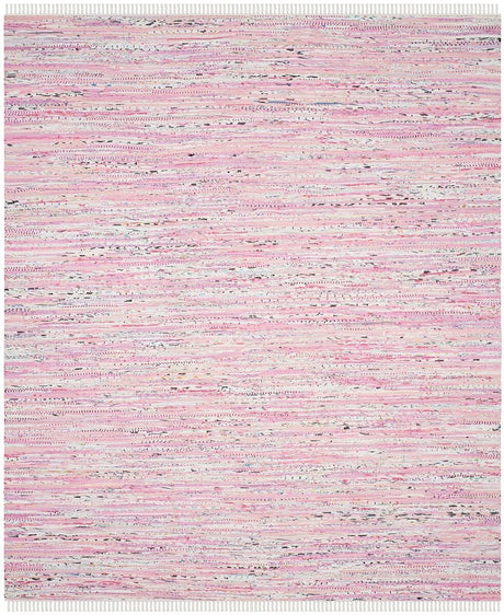 Safavieh Rag Rug Rar125E Light Pink/Multi Rug.