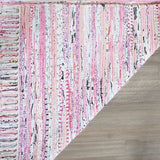Safavieh Rag Rug Rar125E Light Pink/Multi Rug.
