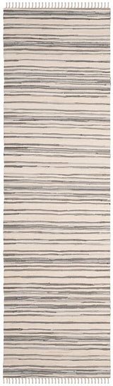 Safavieh Rag Rug Rar126A Ivory / Grey Rugs.