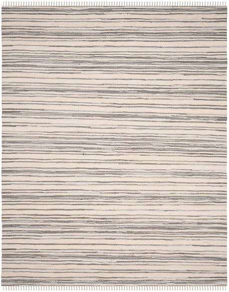 Safavieh Rag Rug Rar126A Ivory / Grey Rugs.