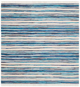 Safavieh Rag Rug Rar126B Ivory / Blue Rugs.