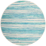 Safavieh Rag Rug Rar126D Ivory / Green Rugs.