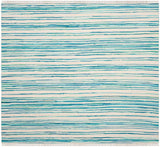 Safavieh Rag Rug Rar126D Ivory / Green Rugs.