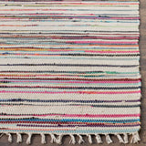 Safavieh Rag Rug Rar126G Ivory / Multi Rugs.