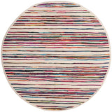 Safavieh Rag Rug Rar126G Ivory / Multi Rugs.