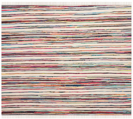 Safavieh Rag Rug Rar126G Ivory / Multi Rugs.