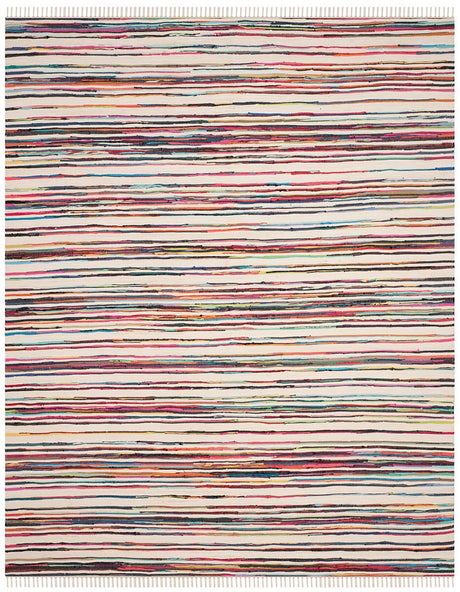 Safavieh Rag Rug Rar126G Ivory / Multi Rugs.