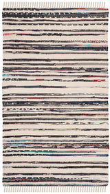 Safavieh Rag Rug Rar126Q Ivory / Charcoal Rugs.