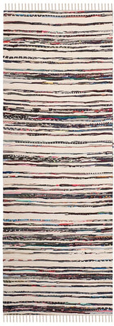 Safavieh Rag Rug Rar126Q Ivory / Charcoal Rugs.