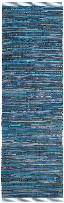 Safavieh Rag Rug Rar127B Blue / Multi Area Rug