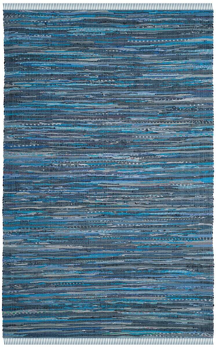 Safavieh Rag Rug Rar127B Blue / Multi Area Rug