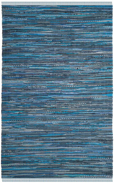 Safavieh Rag Rug Rar127B Blue / Multi Rugs.