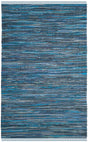 Safavieh Rag Rug Rar127B Blue / Multi Area Rug