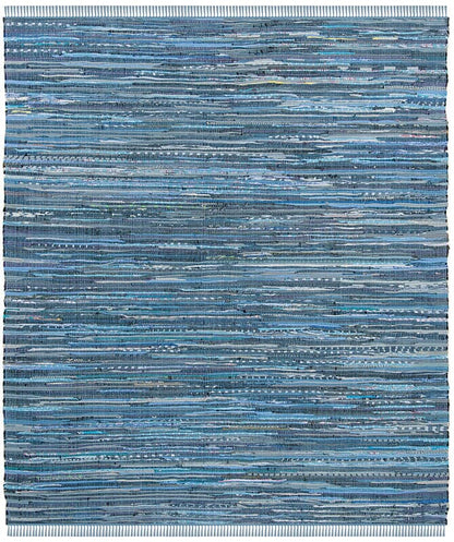 Safavieh Rag Rug Rar127B Blue / Multi Area Rug