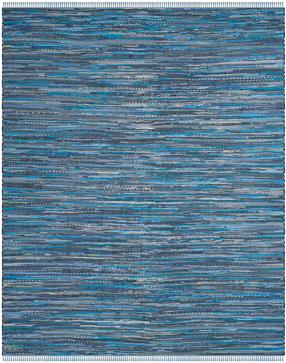 Safavieh Rag Rug Rar127B Blue / Multi Area Rug