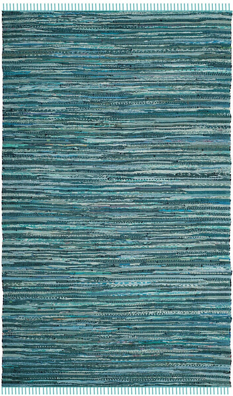 Safavieh Rag Rug Rar127C Turquoise / Multi Rugs.