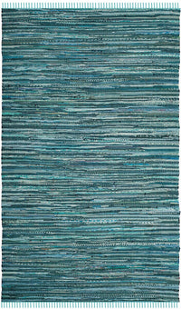 Safavieh Rag Rug Rar127C Turquoise / Multi Area Rug