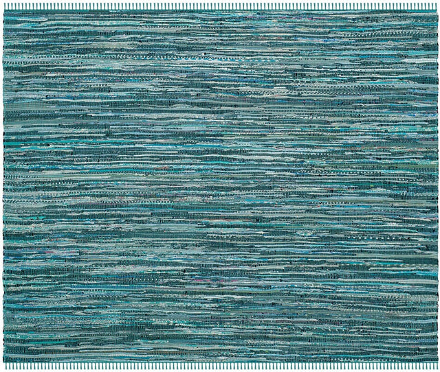 Safavieh Rag Rug Rar127C Turquoise / Multi Area Rug