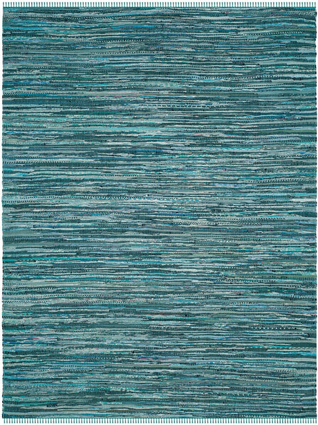 Safavieh Rag Rug Rar127C Turquoise / Multi Rugs.