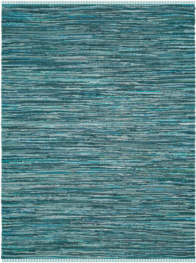 Safavieh Rag Rug Rar127C Turquoise / Multi Area Rug