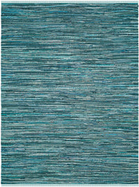 Safavieh Rag Rug Rar127C Turquoise / Multi Area Rug