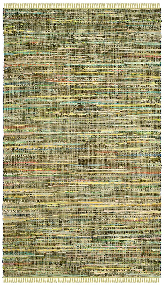 Safavieh Rag Rug Rar127D Light Green / Multi Rugs.