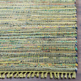 Safavieh Rag Rug Rar127D Light Green / Multi Rugs.