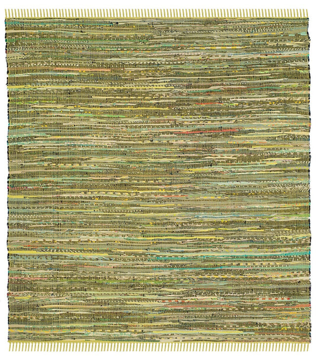 Safavieh Rag Rug Rar127D Light Green / Multi Rugs.