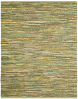 Safavieh Rag Rug Rar127D Light Green / Multi Rugs.