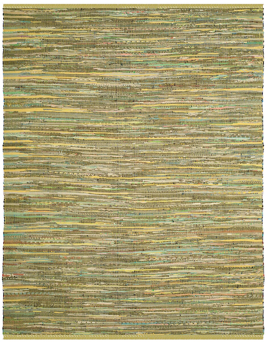 Safavieh Rag Rug Rar127D Light Green / Multi Area Rug