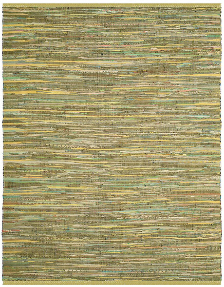 Safavieh Rag Rug Rar127D Light Green / Multi Rugs.